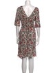 Isabel Marant Silk Knee-Length Dress