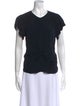 Isabel Marant Crew Neck Short Sleeve T-Shirt