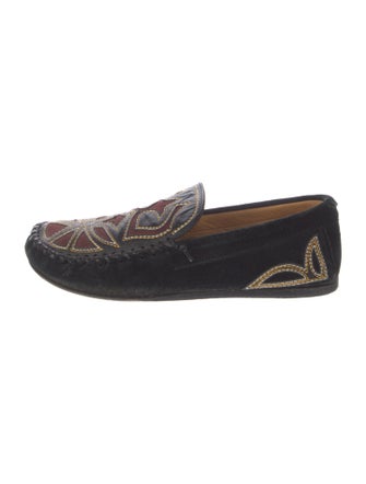 Étoile Isabel Marant Suede Patterned Loafers