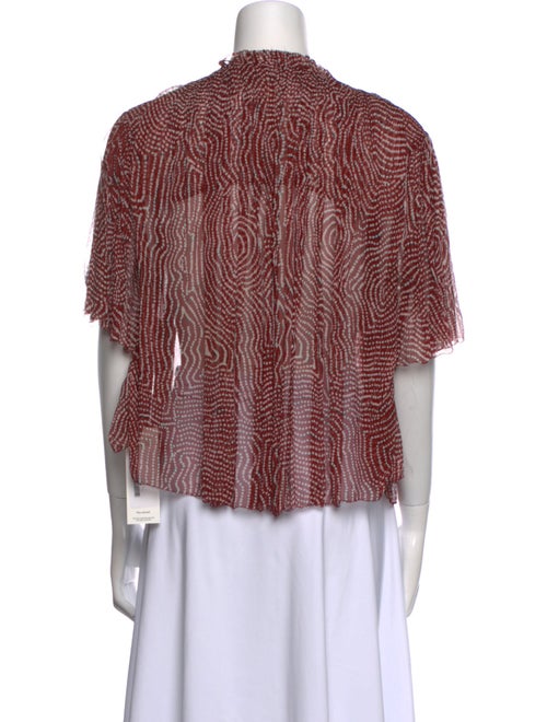 Isabel Marant Silk Printed Blouse