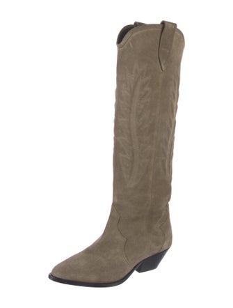 Isabel Marant Suede Riding Boots