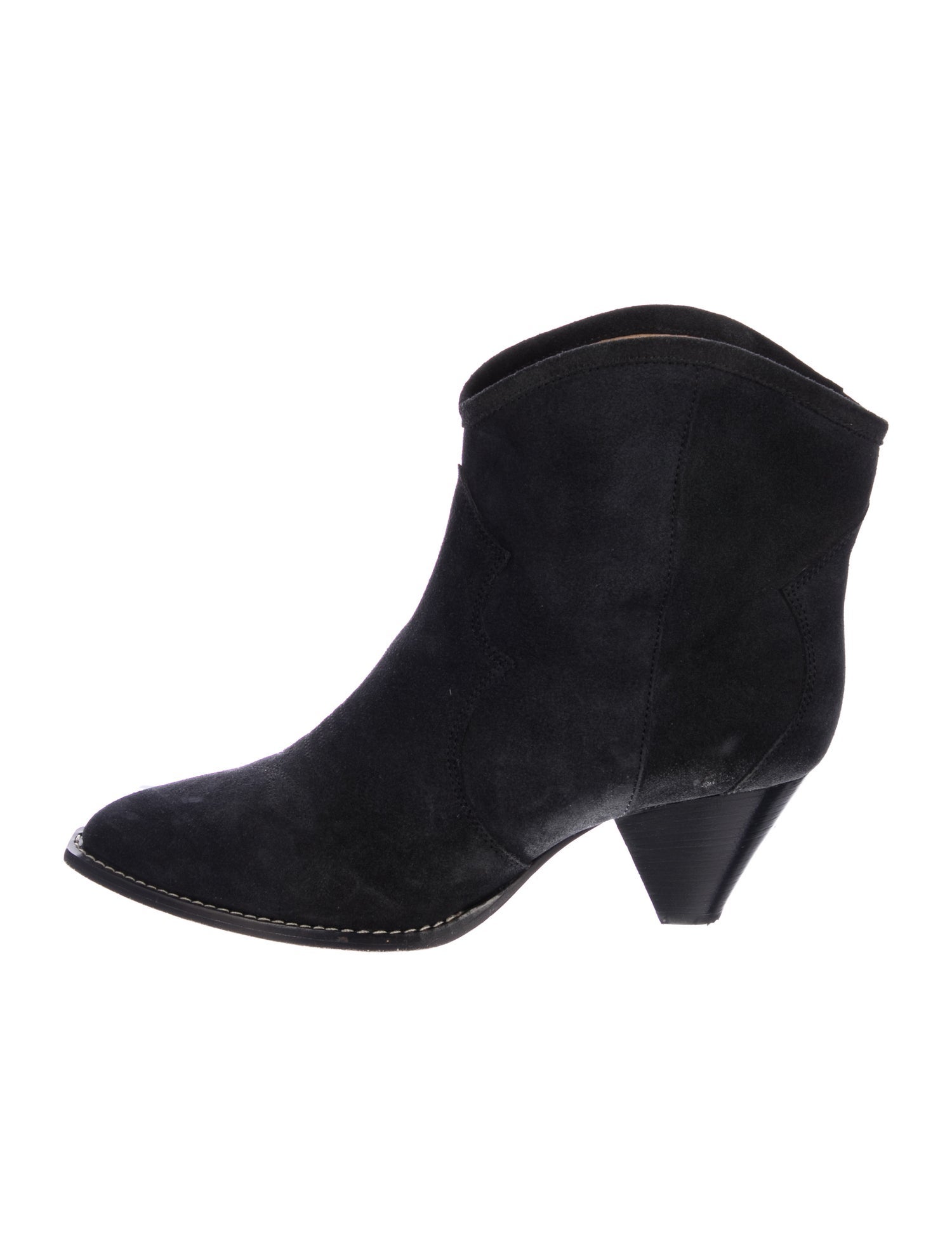 Isabel Marant Suede Western Boots