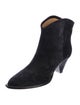 Isabel Marant Suede Western Boots