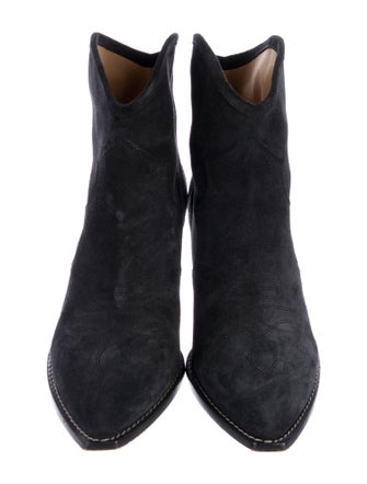 Isabel Marant Suede Western Boots