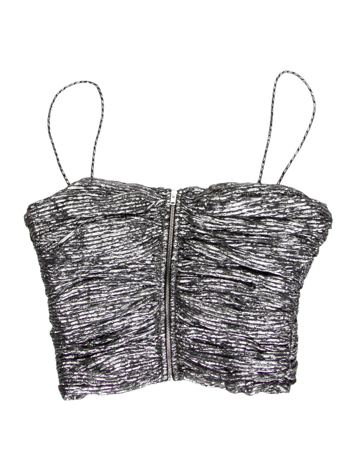 Isabel Marant Square Neckline Sleeveless Crop Top