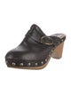 Isabel Marant Leather Studded Accents Mules