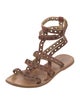 Isabel Marant Leather Studded Accents Gladiator Sandals