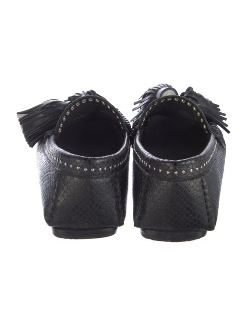 Isabel Marant Leather Tassel Accents Moccasins