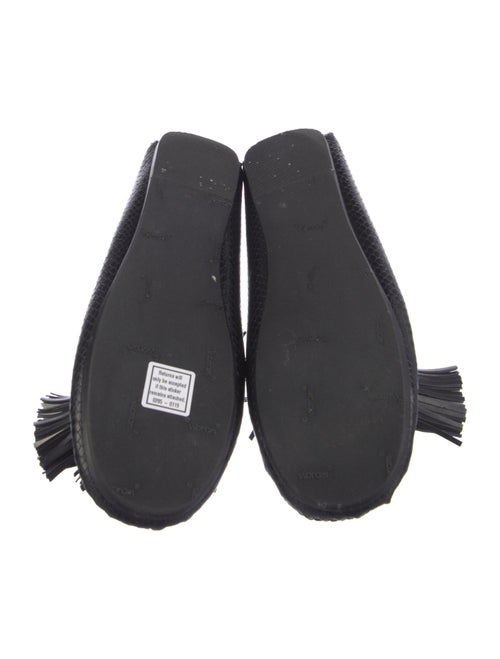 Isabel Marant Leather Tassel Accents Moccasins