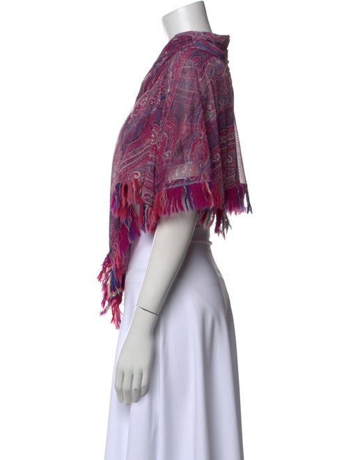 Isabel Marant Printed Cowl Neck Crop Top