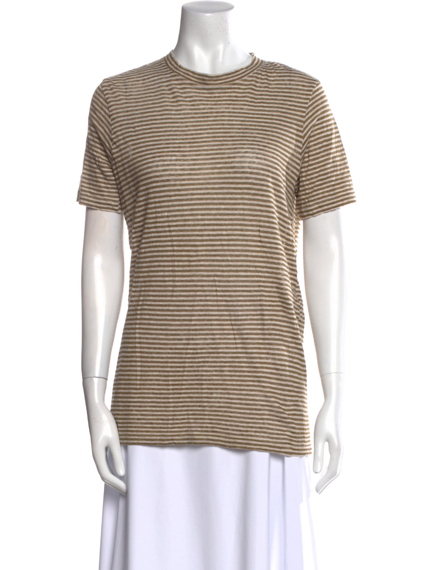 Isabel Marant Striped Crew Neck T-Shirt