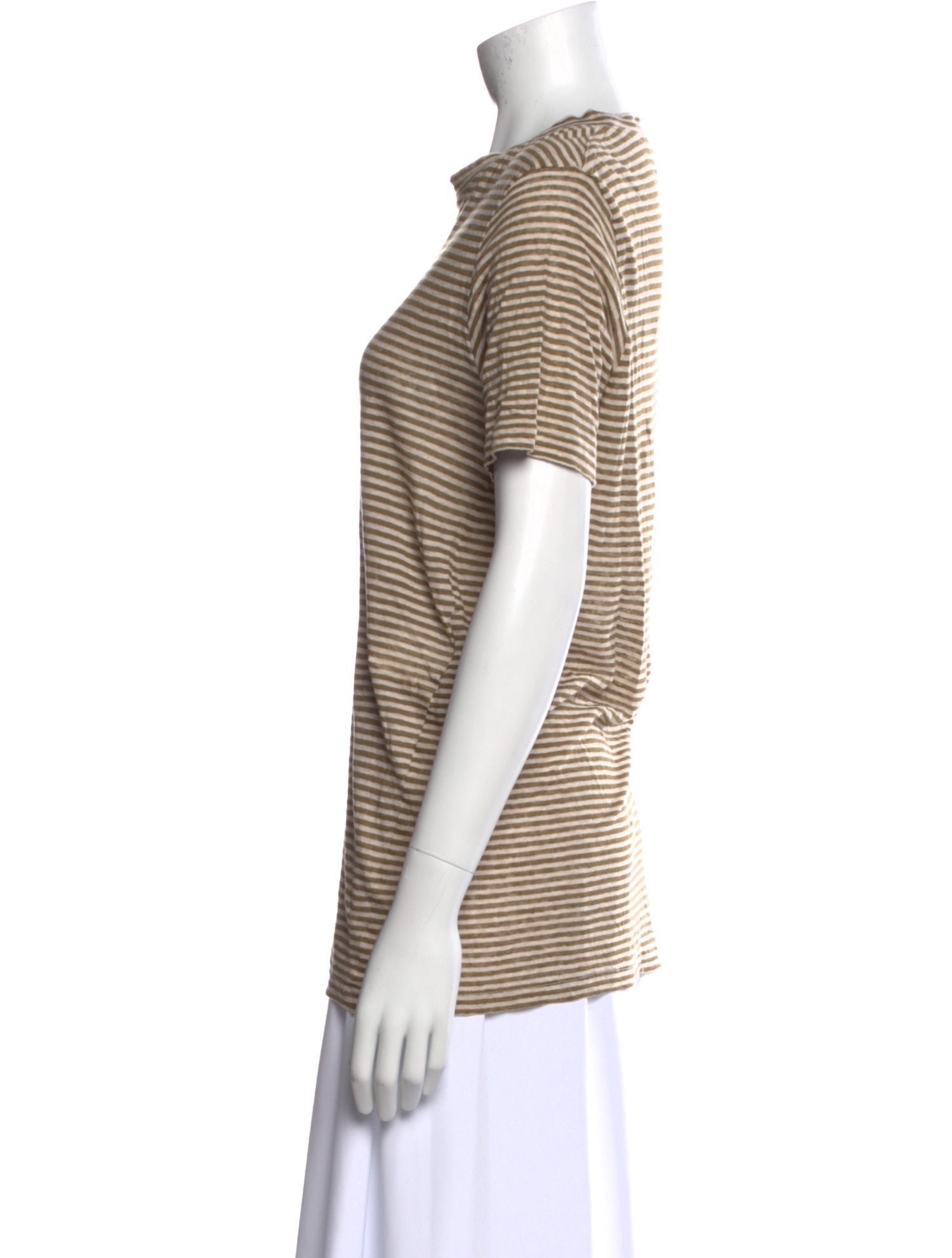 Isabel Marant Striped Crew Neck T-Shirt