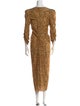 Isabel Marant Silk Long Dress