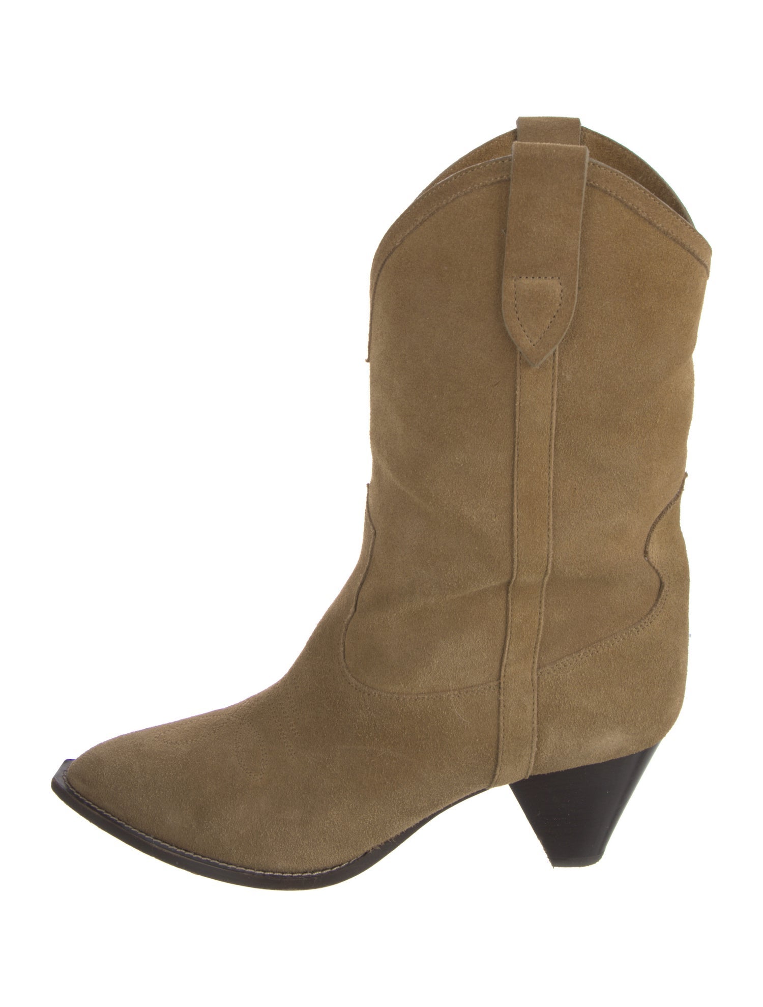 Isabel Marant Suede Western Boots