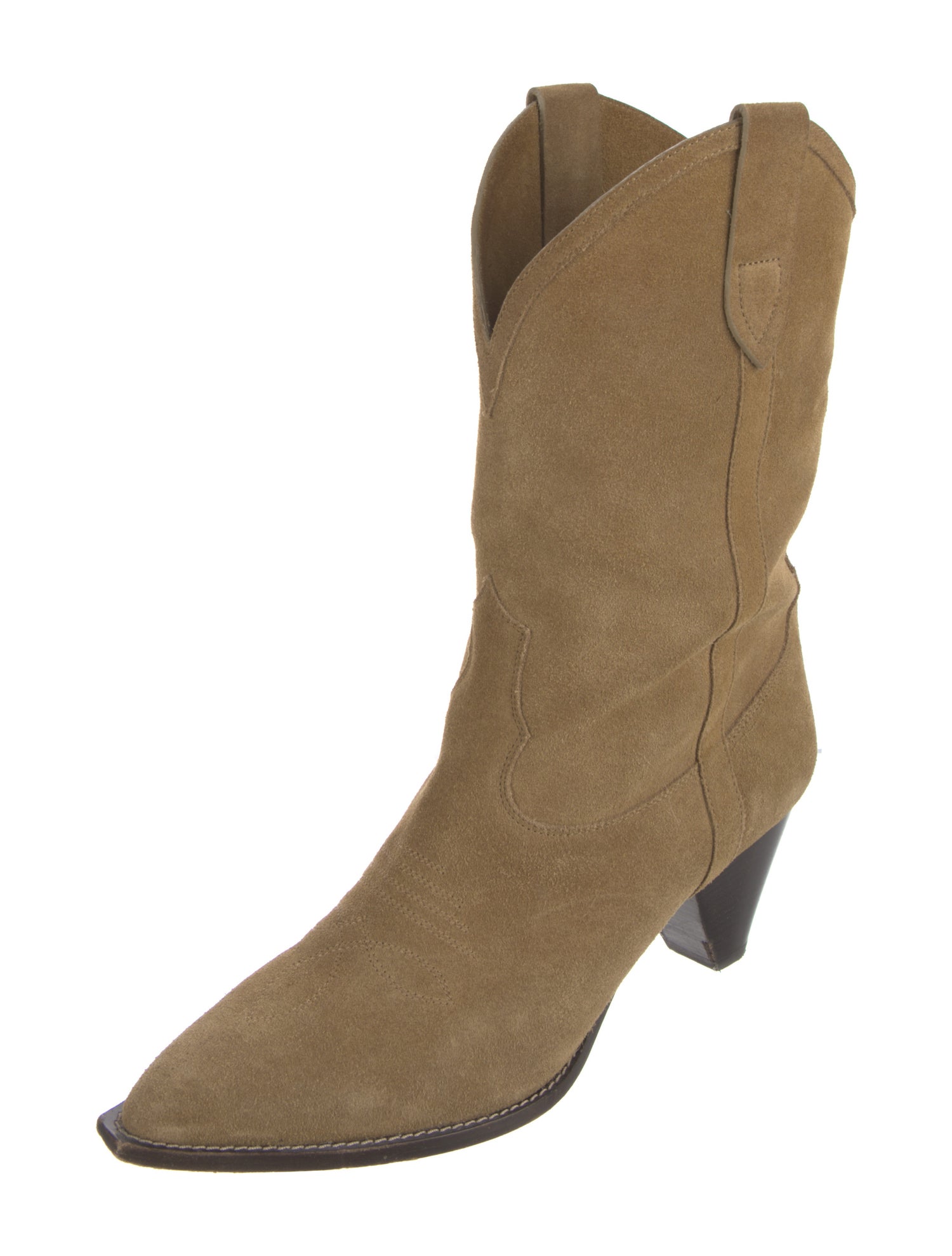 Isabel Marant Suede Western Boots