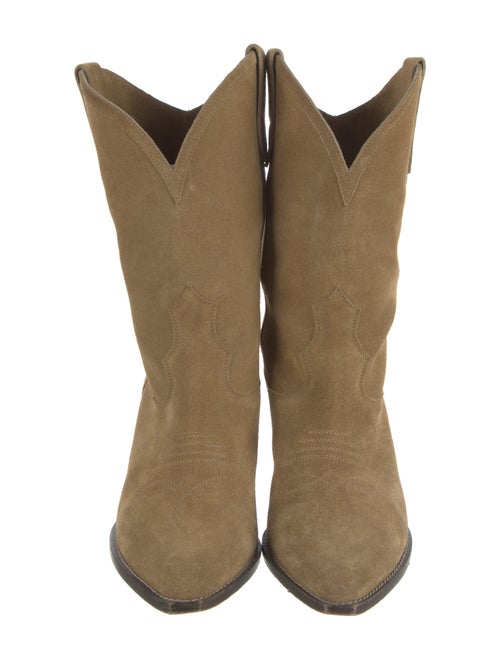 Isabel Marant Suede Western Boots