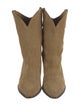 Isabel Marant Suede Western Boots