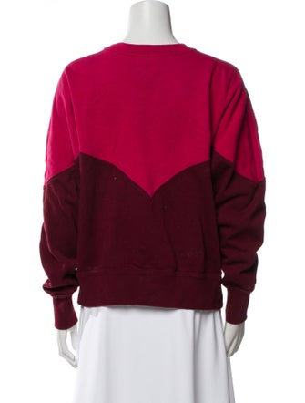 Isabel Marant Graphic Print Crew Neck Sweater