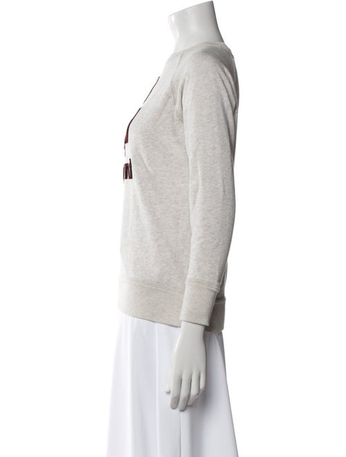 Isabel Marant Graphic Print Crew Neck Sweater