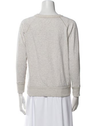 Isabel Marant Graphic Print Crew Neck Sweater