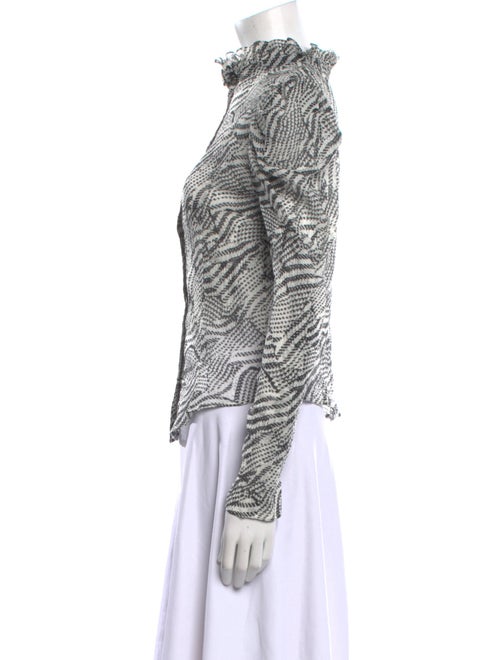 Isabel Marant Printed Mock Neck Blouse
