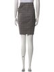 Isabel Marant Plaid Print Knee-Length Skirt