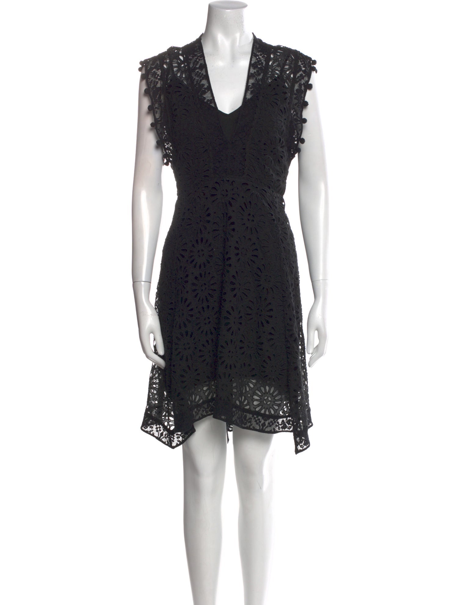 Isabel Marant Lace Pattern Knee-Length Dress