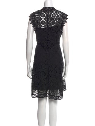 Isabel Marant Lace Pattern Knee-Length Dress
