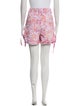 Isabel Marant Floral Print Mini Shorts
