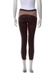 Isabel Marant Lambskin Skinny Leg Pants
