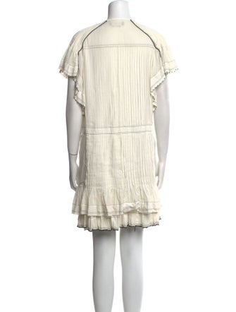 Isabel Marant V-Neck Mini Dress