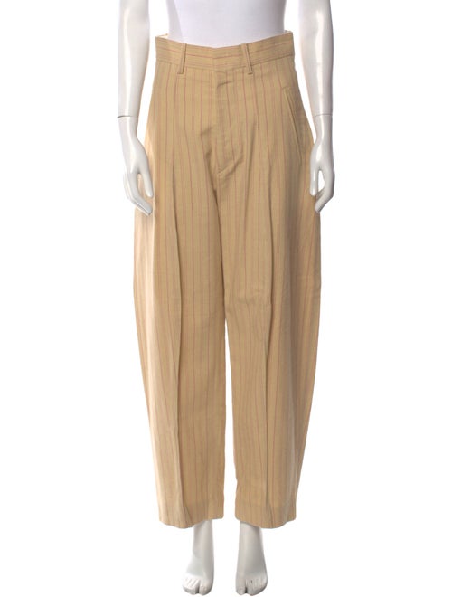 Isabel Marant Striped Straight Leg Pants