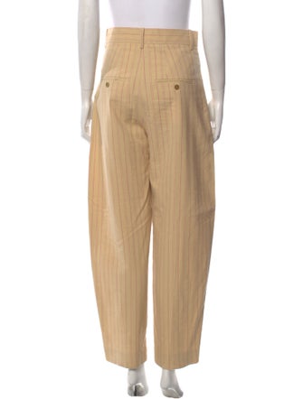 Isabel Marant Striped Straight Leg Pants
