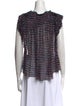 Isabel Marant Silk Printed Blouse