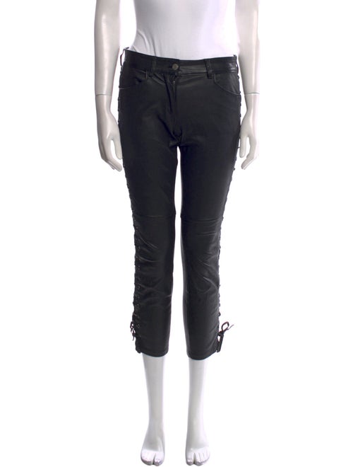 Isabel Marant Leather Skinny Leg Pants