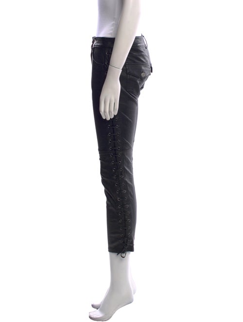 Isabel Marant Leather Skinny Leg Pants