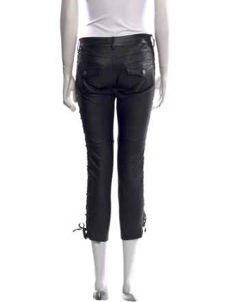 Isabel Marant Leather Skinny Leg Pants