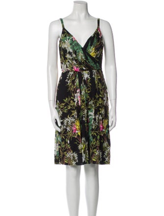 Étoile Isabel Marant Floral Print Knee-Length Dress