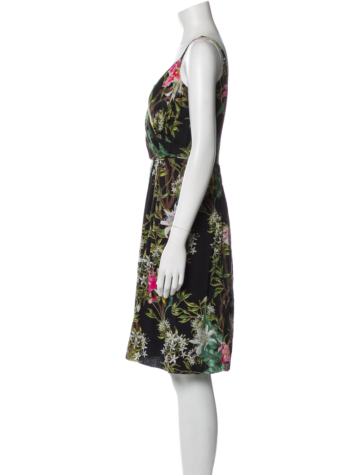 Étoile Isabel Marant Floral Print Knee-Length Dress