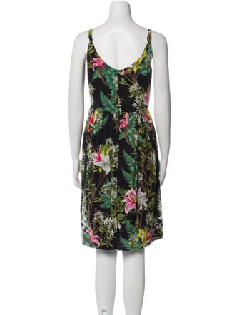 Étoile Isabel Marant Floral Print Knee-Length Dress