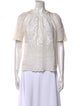 Isabel Marant Crew Neck Short Sleeve Blouse