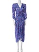 Isabel Marant Floral Print Long Dress