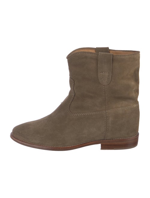 Isabel Marant Suede Moto Boots