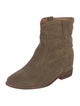 Isabel Marant Suede Moto Boots