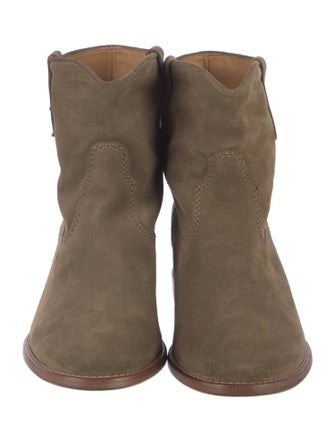 Isabel Marant Suede Moto Boots