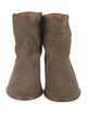 Isabel Marant Suede Moto Boots