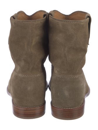 Isabel Marant Suede Moto Boots