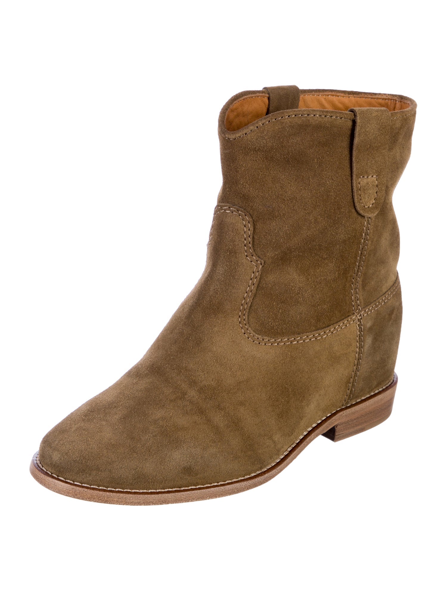 Isabel Marant Suede Moto Boots