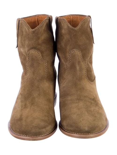 Isabel Marant Suede Moto Boots
