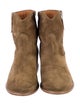 Isabel Marant Suede Moto Boots